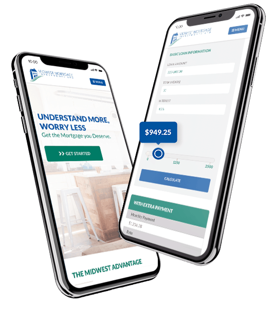 midwest-feature-phones phones featuring Midwest Mortgage application